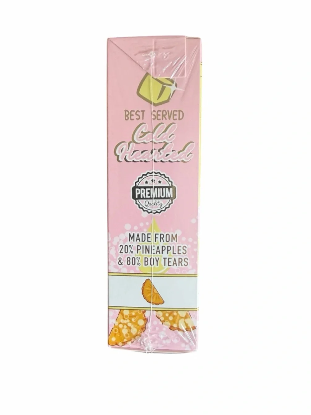 Bad B*tch Energy Juice Pineapple Lip Set - Pink & Yellow